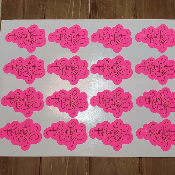 Thank You Stickers Labels Pink Black

Sticker Labe - Picture 3 of 4